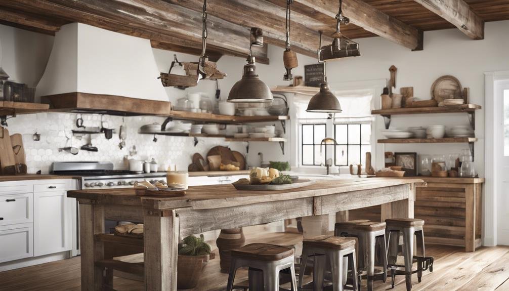 rustic vintage kitchen decor